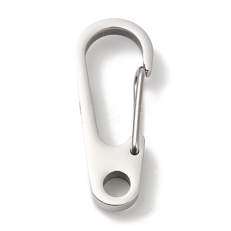 Non-Tarnish 304 Stainless Steel Keychain Clasps LS-STAS-G321-02P-1
