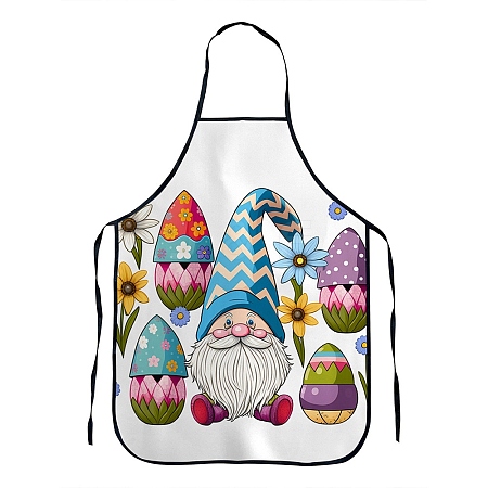 Easter Theme Polyester Sleeveless Apron PW-WG26712-18-1