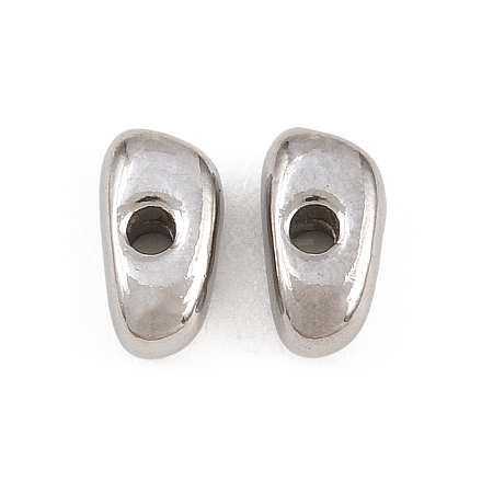 Irregular 304 Stainless Steel Beads STAS-D394-03E-P-1