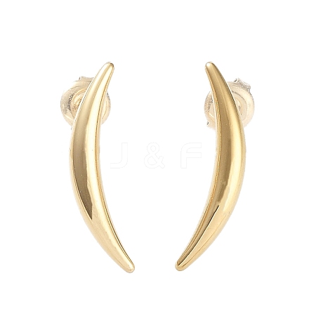 304 Stainless Steel Stud Earrings EJEW-P245-13G-1