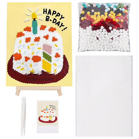 DIY Soft Balls Painting Kit for Children DIY-GF0010-13A-1