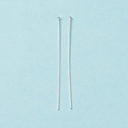 Brass Flat Head Pins KK-WH0058-03D-S-1
