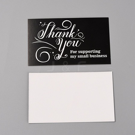 Thank You Theme Paper Card DIY-WH0246-71B-1