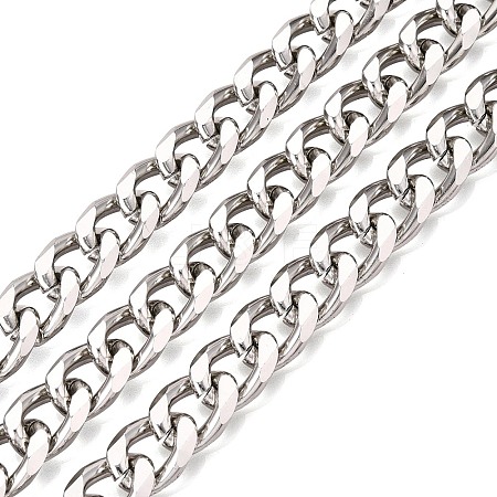 Aluminium Cuban Link Chains CHA-Q001-13P-1