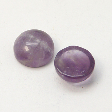 Amethyst Cabochons G-J070-10mm-05-1
