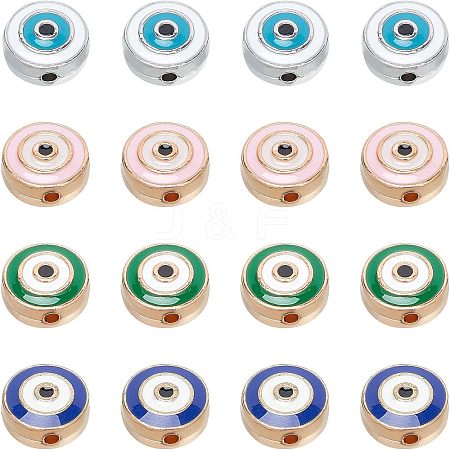  Alloy Enamel Beads ENAM-NB0001-37LG-1