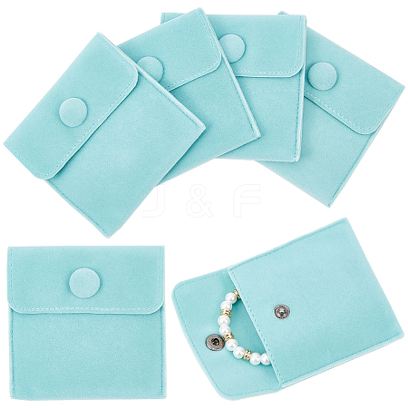 Beebeecraft Square Velvet Jewelry Bags TP-BBC0001-01B-02-1