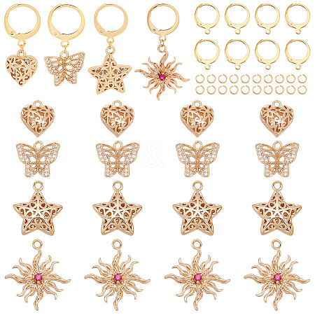 DIY Drop Earring Making Kit DIY-GA0003-95-1
