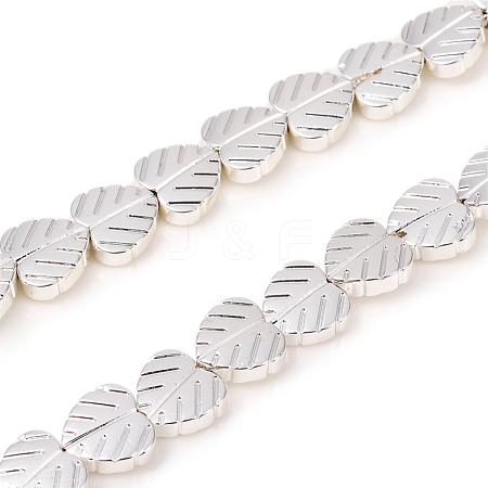 Electroplated Non-magnetic Synthetic Hematite Beads Strands G-F682-08-S-1