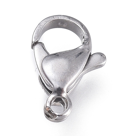 316 Surgical Stainless Steel Lobster Claw Clasps STAS-M281-01P-D-1