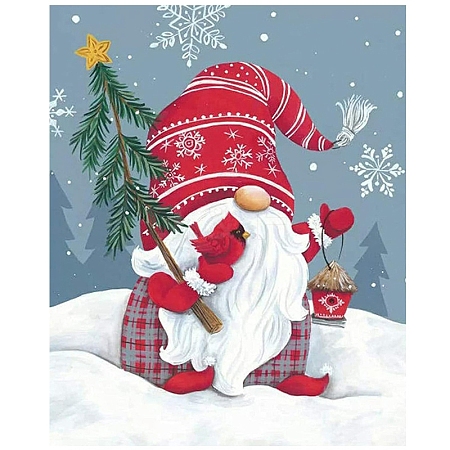 Christmas Snowman DIY Diamond Painting Kit PW-WGA6399-01-1