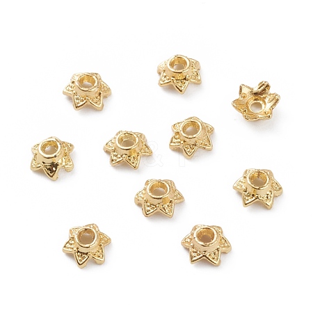 Alloy Bead Caps PALLOY-A067-07G-1