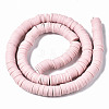 Handmade Polymer Clay Beads Strands X-CLAY-R089-8mm-145-3