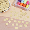 100G PVC Plastic Sequins/Paillette Pendants FIND-GO0003-43-7