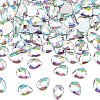 Flat Back Imitation Taiwan Acrylic Rhinestone Cabochons GACR-FG0001-04-1