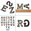 Cloth Iron On Alphabet Patches X-FIND-TAC0002-03-10
