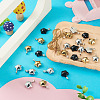 24Pcs 3 Styles Plastic Pendants PALLOY-TAC0282-5