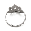 Non-Tarnish 201 Stainless Steel Finger Rings RJEW-G278-22P-3