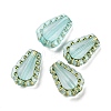Plating Transparent Acrylic Beads OACR-B013-24D-1