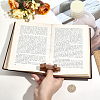 Wooden Thumb Page Holder AJEW-WH0077-119B-3