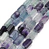Natural Fluorite Beads Strands G-D109-A01-2