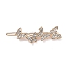 Alloy Crystal Rhinestone Hair Barrettes LS-PHAR-Z003-06KCG-1
