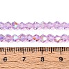 Transparent Glass Beads Strands EGLA-N021-4mm-M-5