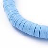 Handmade Polymer Clay Heishi Bead Stretch Bracelets BJEW-JB05090-5