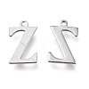 304 Stainless Steel Charms STAS-H112-Z-P-2