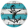 MDF Printed Wall Clock HJEW-WH0058-001-1