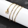 304 Stainless Steel Cable Chains Necklaces X-NJEW-F226-04G-04-2