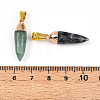Natural Mixed Stone Pendants G-N345-01-3