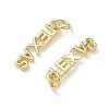 Brass Pendants KK-H256-02G-08-2