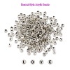 300Pcs Enamel Style Acrylic Beads SACR-YW0001-25-2