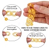 Transparent Acrylic Linking Rings LS-OACR-S036-001B-K11-6