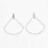 Tarnish Resistant 304 Stainless Steel Wire Pendants LS-X-STAS-S103-11-2