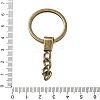 Alloy Keychain Clasps FIND-C084-11AB-3