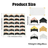 12Pcs 6 Styles Retro Hot Stamping Paper Photo Corner Self-Adhesive Stickers AJEW-CJ0001-53-8