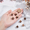12Pcs Natural Picture Jasper European Beads G-NB0005-88D-3