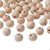 Unfinished Wood Beads X-WOOD-S651-20mm-LF-1