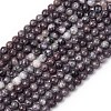 Natural Lepidolite Beads Strands X-G-G284-A02-8mm-3