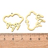 201 Stainless Steel Pendants SA-CBA49C1-05G-3