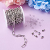 DIY Chain Bracelets & Necklaces Kits DIY-YS0001-22P-6
