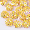 PVC Paillette Cabochons FIND-S321-01-2