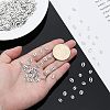 400Pcs 2 Styles 304 Stainless Steel Connector Charms STAS-CA0001-59-3