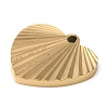Ion Plating(IP) 304 Stainless Steel Pendants STAS-D025-01G-01-2