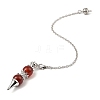 Natural Carnelian Pointed Dowsing Pendulums G-K338-29P-02-2