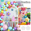 Plastic Flower Shape Balloon Clips Holders DIY-WH0591-188B-5