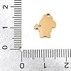304 Stainless Steel Enamel Pendants SA-CBAAE94-01A-G-3