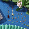 15Pcs 3 Colors Brass Pave Cubic Zirconia Connector Charms KK-CA0003-86-5